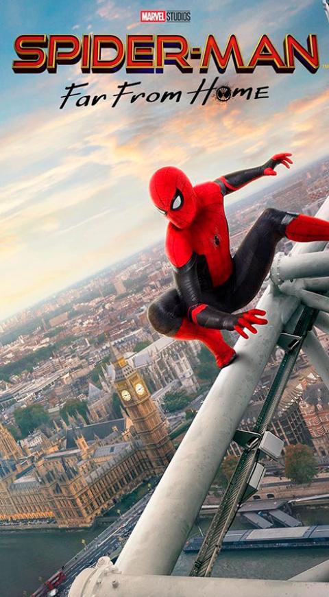 Póster de Spiderman far from home