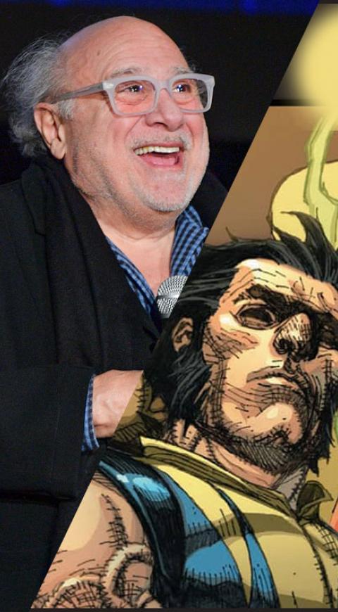 Wolverine y Danny DeVito