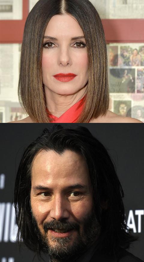 Sandra Bullock y Keanu Reeves