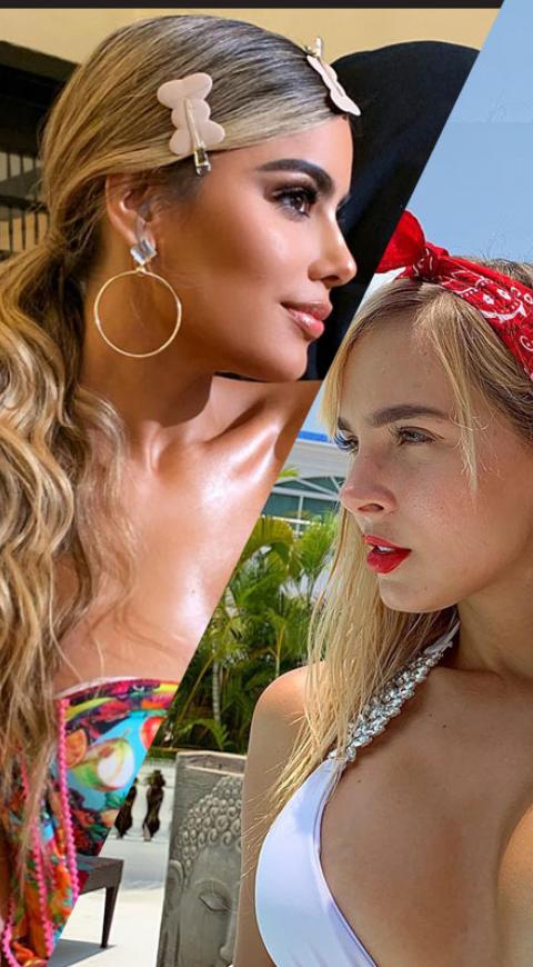 Elisabeth Loaisa y Ariadna Gutiérrez