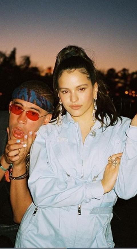 Rosalía y Bad Bunny