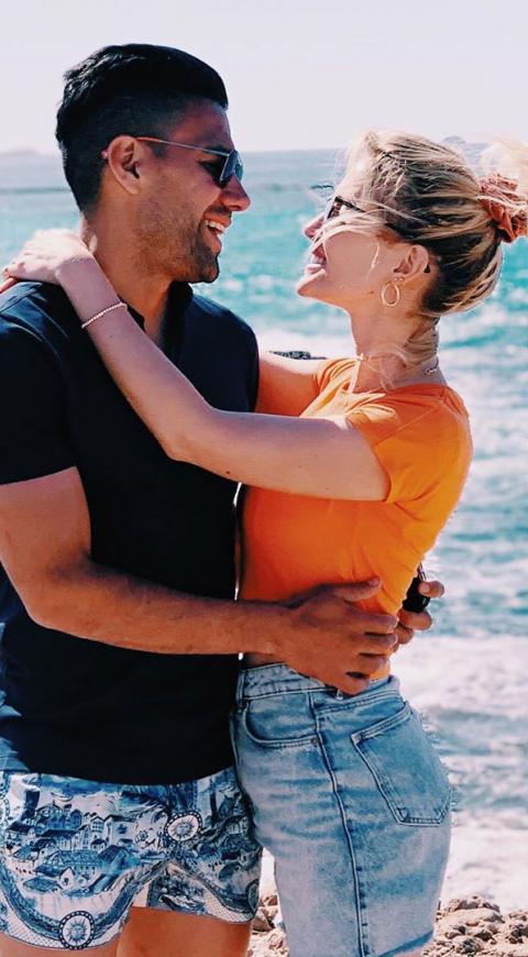 Falcao y Lorelei Tarón