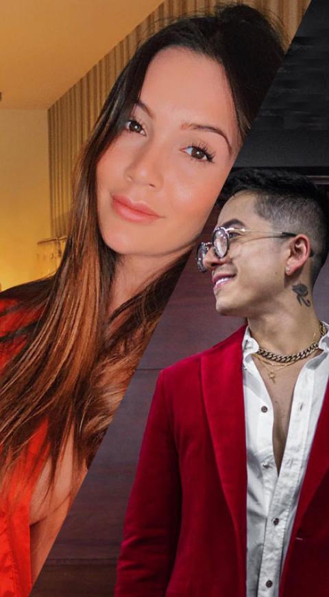 Andy Rivera y Lina Tejeiro fueron novios