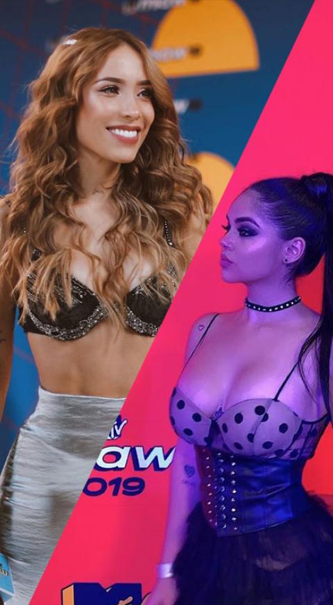 Luisa Fernanda W y ‘La Segura’ en los MTV MIAW