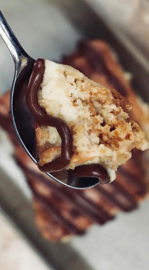 Postre de chocolate