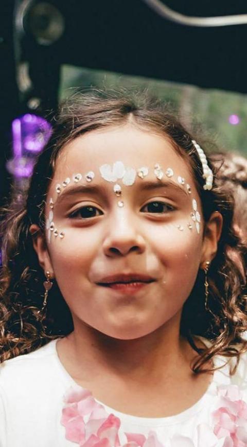 Salomé Rodríguez Ospina, hija de James Rodríguez y Daniela Ospina