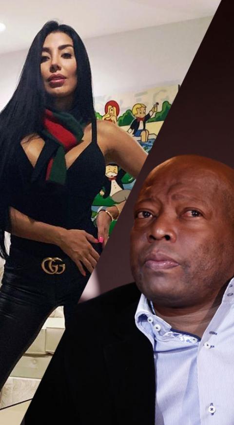 Tino Asprilla y Natalia Reyes