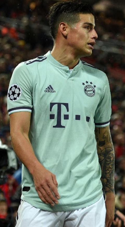 James Rodríguez, volante de la Bayern Múnich