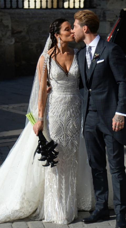 Sergio Ramos se casó con Pilar Rubio en Sevilla