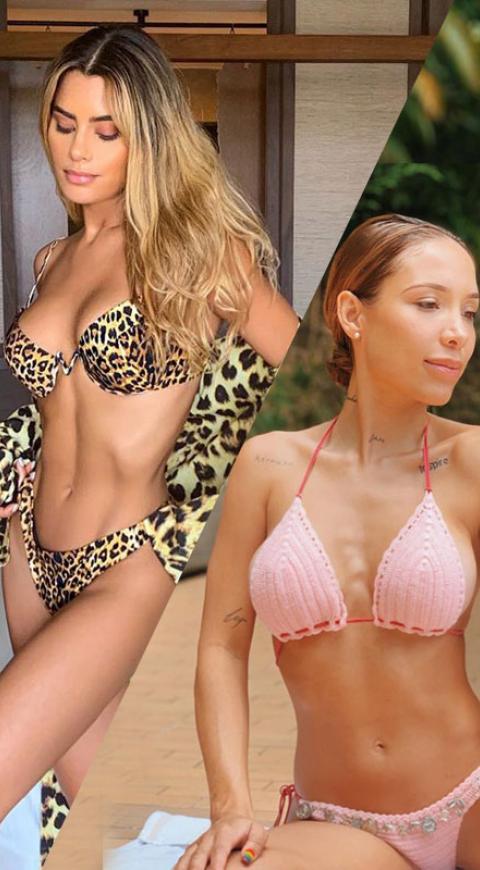 Ariadna Guitérrrez y Luisa Fernanda W