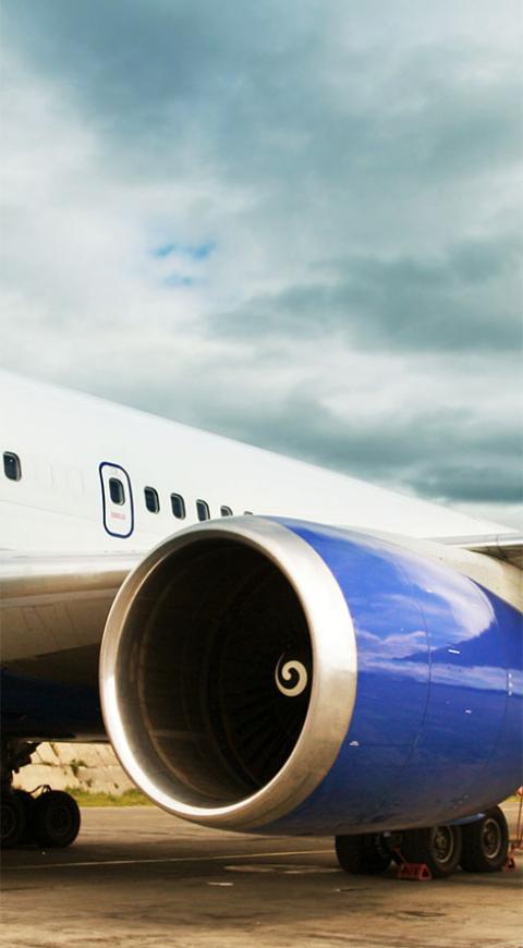 Avión comercial