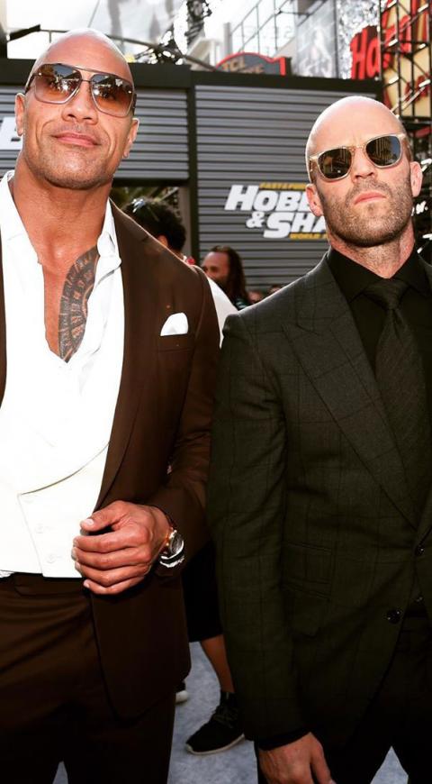 Jason Statham y The Rock