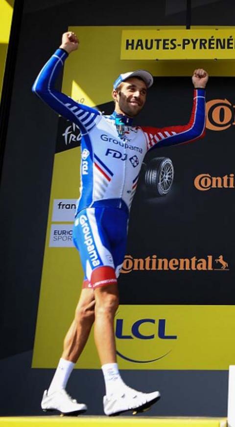 Thibaut Pinot en el Tour de Francia