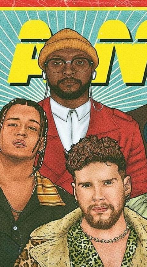 Piso 21 y Black Eyed Peas