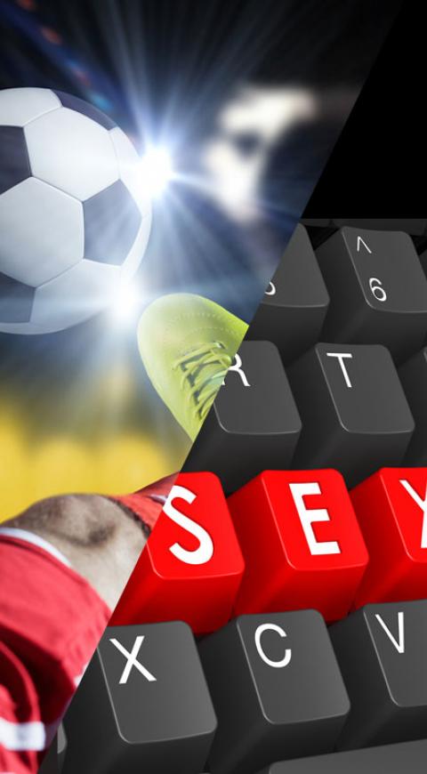 Pornografía y fútbol