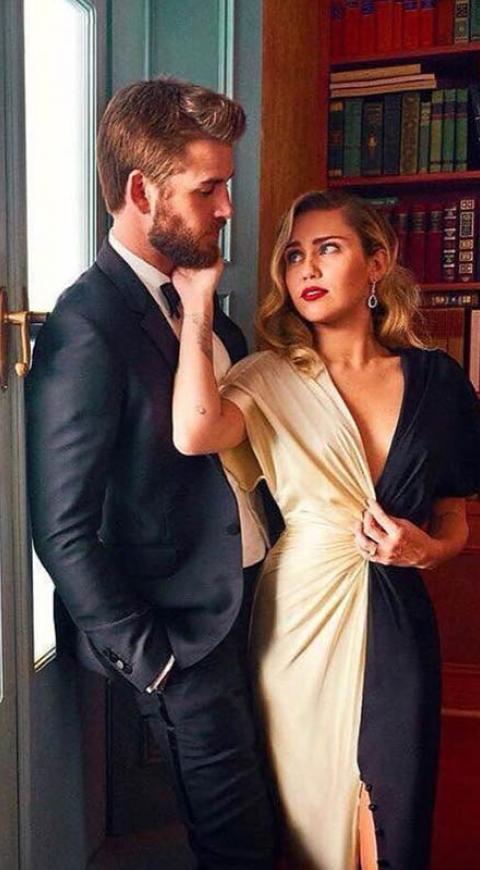Miley Cyrus y Liam Hemsworth