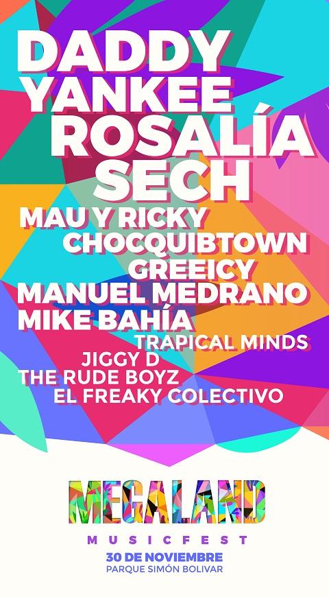 Cartel de Megaland 2019