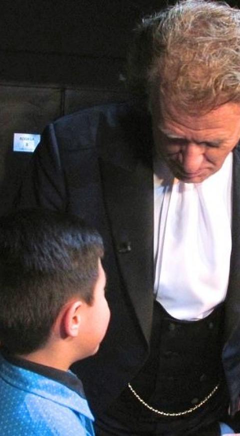 André Rieu y Daniel Sanabria Torres