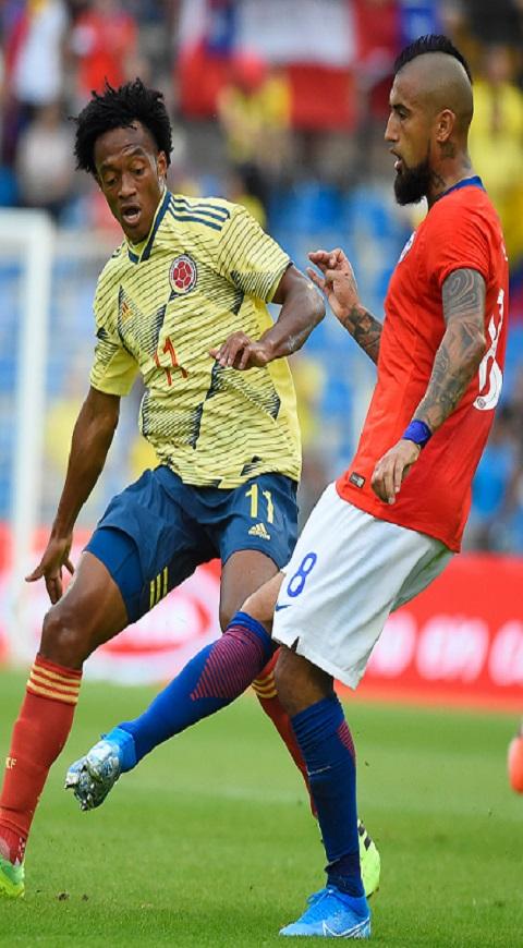 Partido Colombia ante Chile
