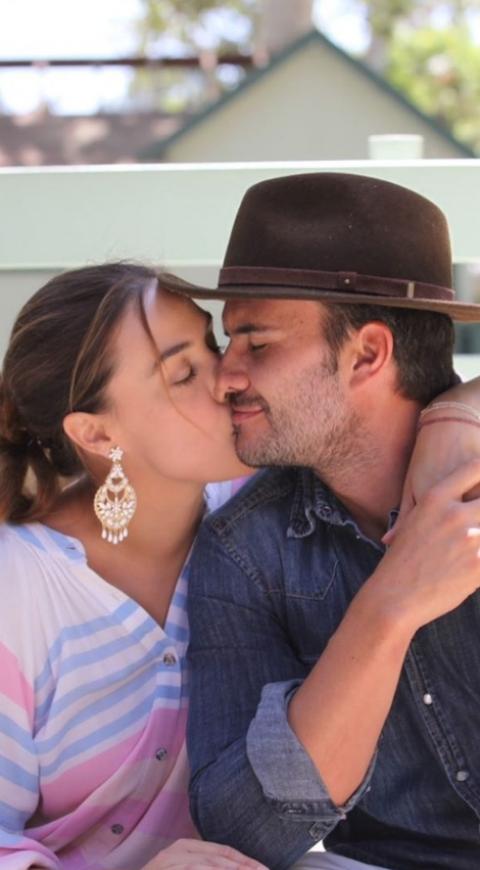 Juan Pablo Raba y Mónica Fonseca