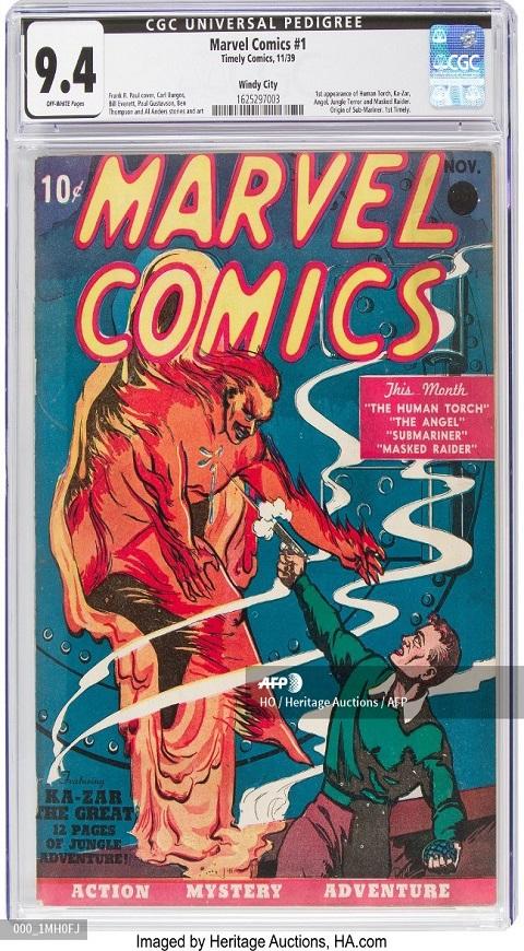 Subastan cómic de Marvel por una impresionante suma de dinero