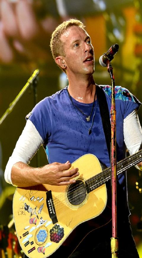 Chris Martin, vocalista de Coldplay