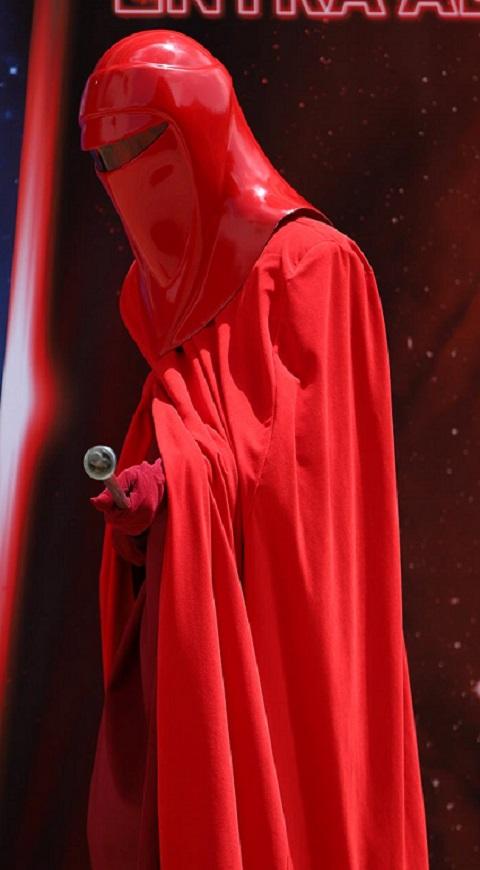 Fans de 'Star Wars Colombia' caracterizados como los personajes de la saga