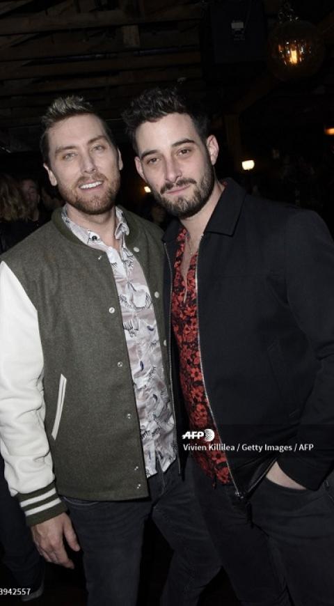 Lance Bass y su esposo