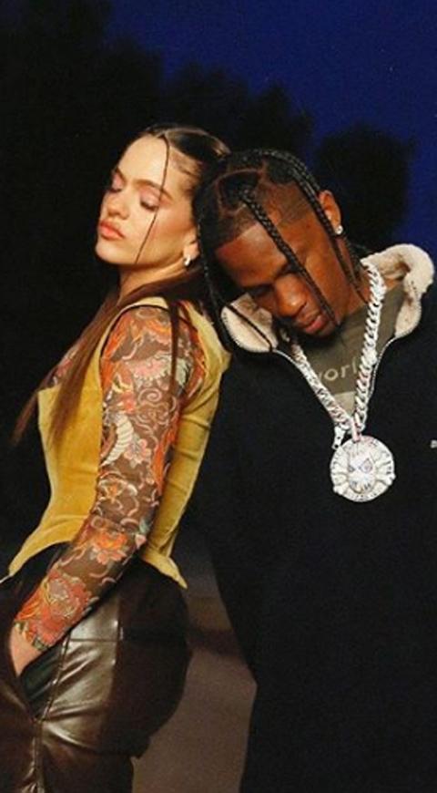 Rosalía y Travis Scott