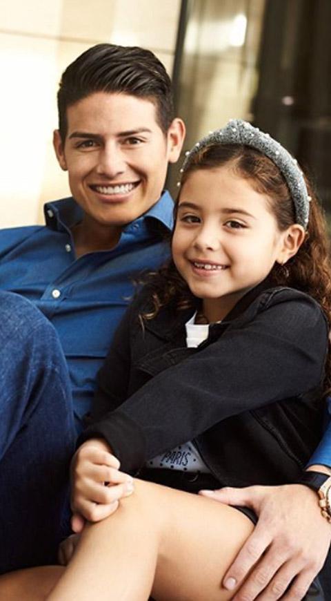 James Rodríguez y Salomé