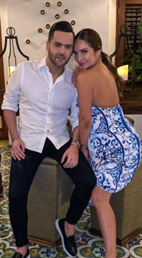 Kimberly Reyes y Federico Severini