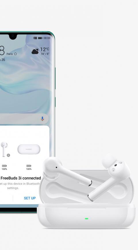 Imagen comercial Huawei freebuds 3i