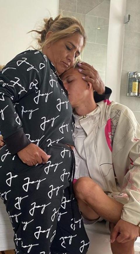 La Liendra y su mamá