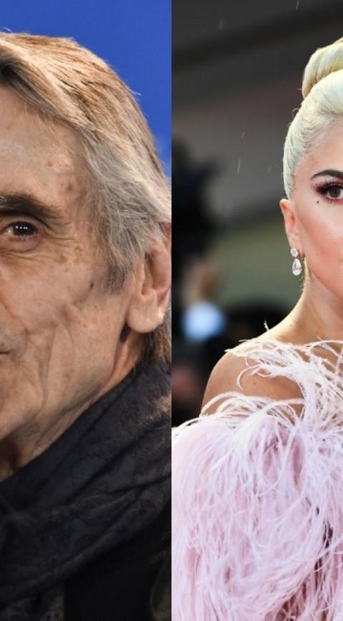 Lady Gaga y Jeremy Irons