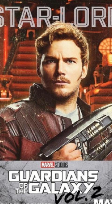 Star-Lord de 'Guardianes de la galaxia'
