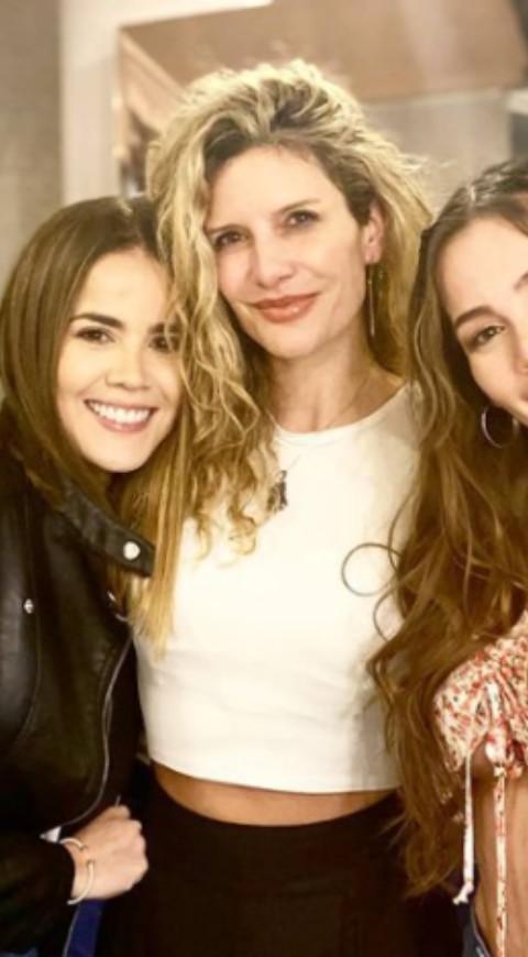 Lina Tejeiro, Mabel Moreno y Laura de León