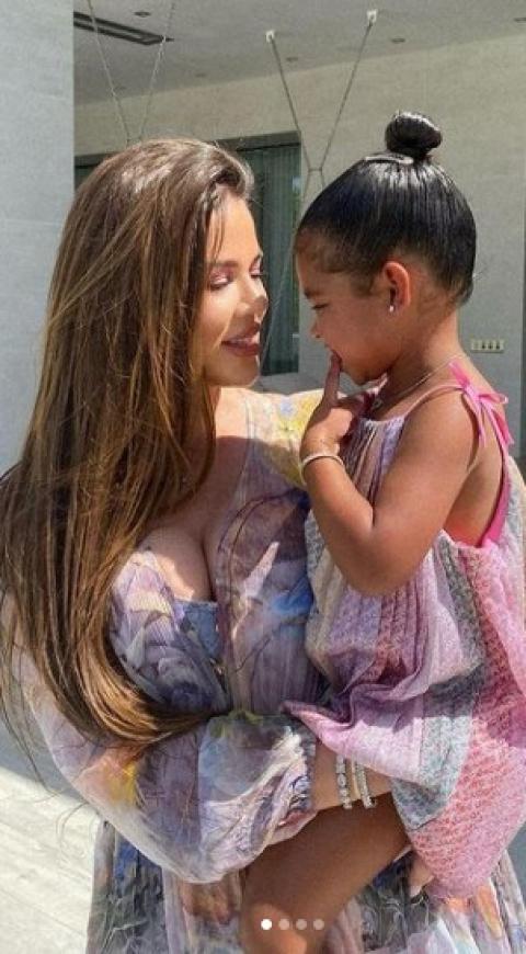 Khloé Kardashian y True