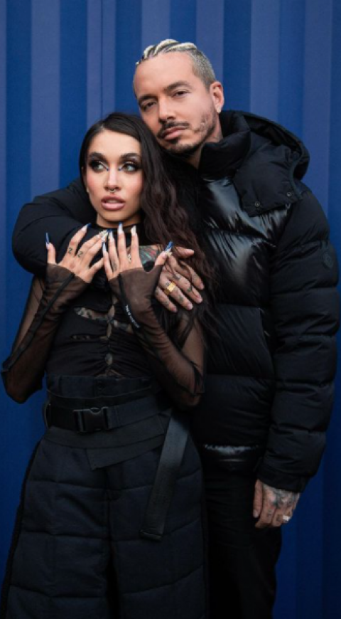 J Balvin y María Becerra