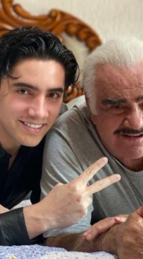 Vicente Fernández y Álex Fernández