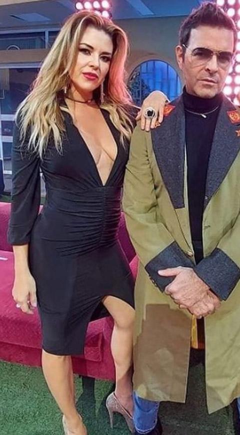 Pablo Montero y Alicia Machado