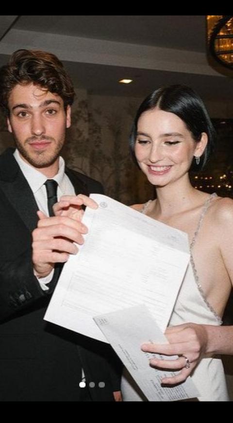 Meadow Walker y su esposo