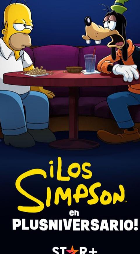 Homero Simpson y Goofy