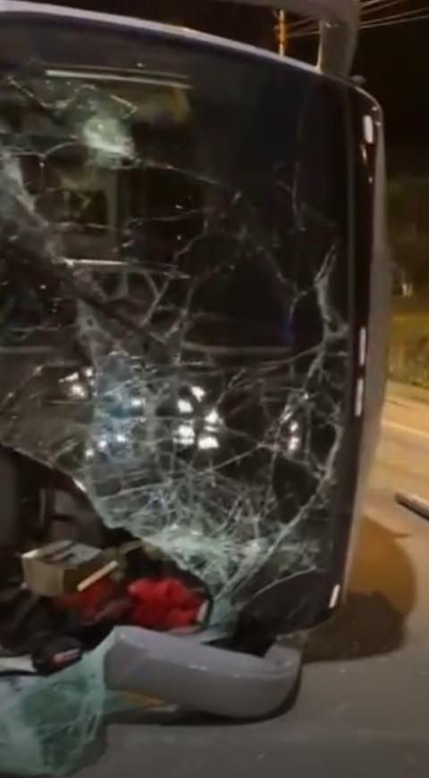 Accidente bus de Jessi Uribe