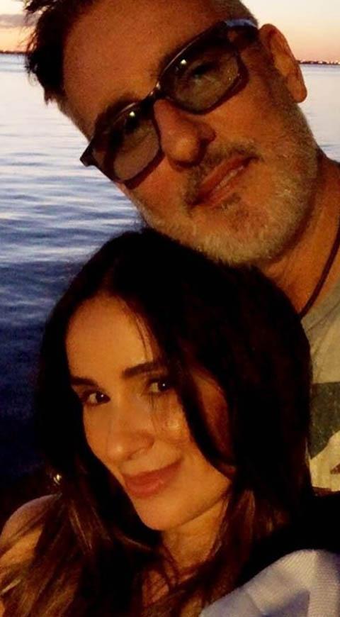Catherine Siachoque y Miguel Varoni