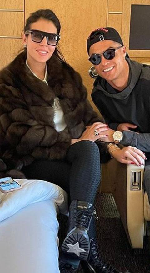 Cristiano Ronaldo y Georgina Rodríguez