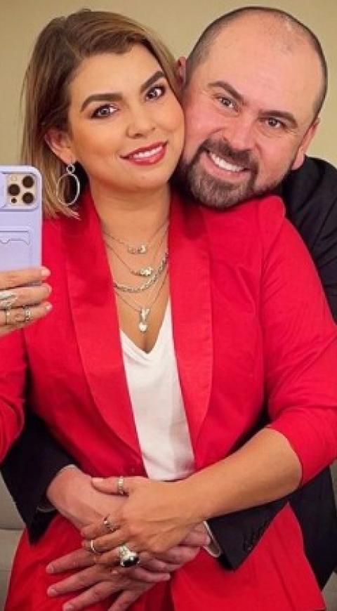 Liss Pereira y Ricardo Quevedo