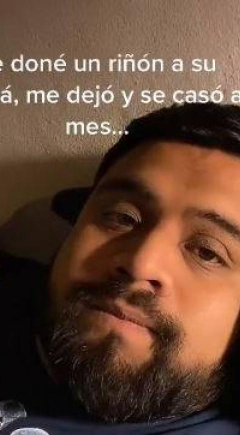 Le donó uno de sus riñones a su suegra y un mes después su novia se casó con otro hombre
