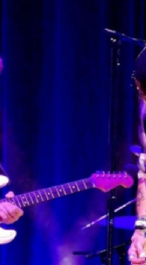Johnny Depp y Jeff Beck Johnny Depp y Jeff Beck