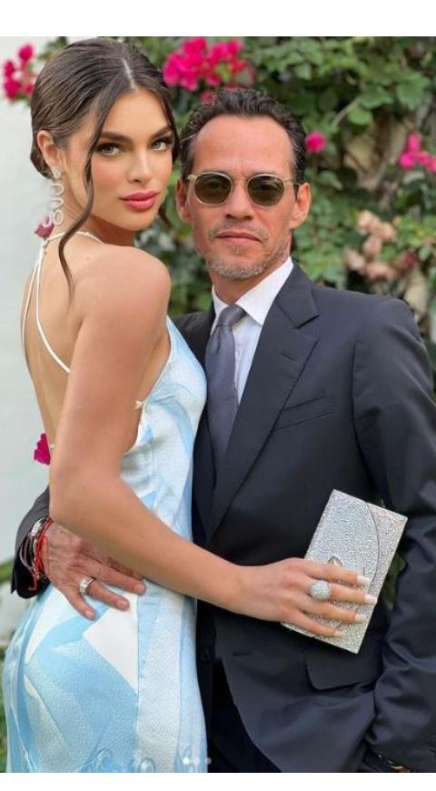 Marc Anthony y Nadia Ferreira Marc Anthony y Nadia Ferreira se comprometieron