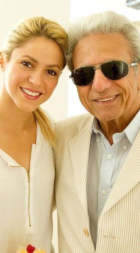 Shakira y su papá Shakira y su papá